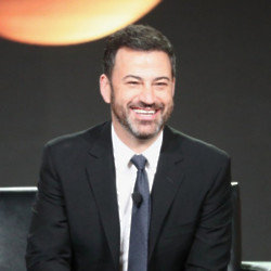 Jimmy Kimmel is supporting the writers