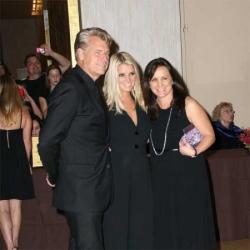 Joe Simpson with his daughter Jessica and his ex-wife Tina