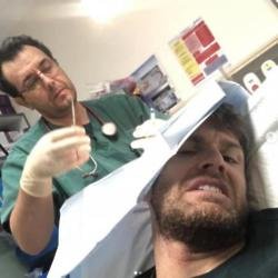 Joel Dommett in hospital (c) Instagram 