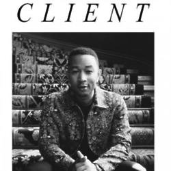 John Legend in Client magazine