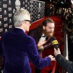 Johnny Knoxville and Sami Zayn clashed at the premiere