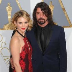 Jordyn Blum with Dave Grohl at the Oscars