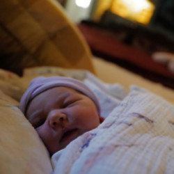 Josh Brolin's newborn baby (c) Instagram