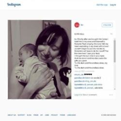 Karen O's Instagram post
