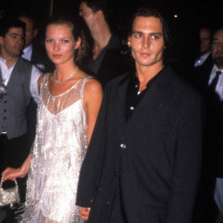 Kate Moss dated Johnny Depp in the 1990s