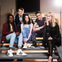 Katherine Kelly with Class cast