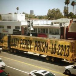 Katy Perry's PRISM truck