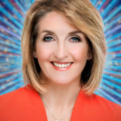 Kaye Adams has suffered her first Strictly injury
