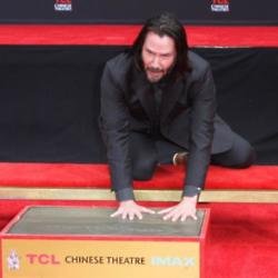 Keanu Reeves immortalised at TCL Chinese Theatre 