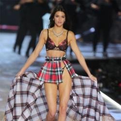 Kendall Jenner walked the runway for Victoria's Secret last week