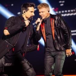 Kevin Richardson and Brian Littrell 