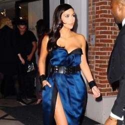 Kim Kardashian before her accessory switch