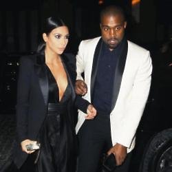 Kim Kardashian West and Kanye West in New York City