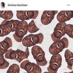Kim Kardashian West's Kimojis (c) Instagram 