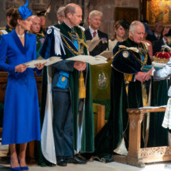 King Charles receives the Scottish crown jewels