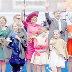 King Willem-Alexander, Queen Maxima and their children