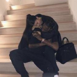 Kylie Jenner and Travis Scott (c) Instagram