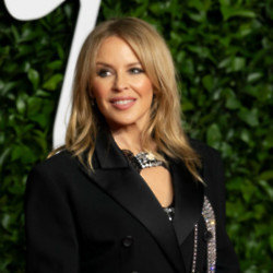 Kylie Minogue attending the Fashion Awards in 2019