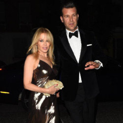 Kylie Minogue and Paul Solomons