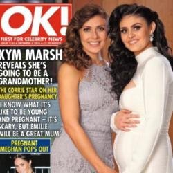 Kym Marsh and Emilie Cunliffe