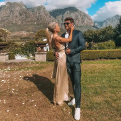 Lady Amelia Spencer and Greg Mallett tied the knot in South Africa