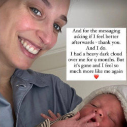 Laura Jackson has given birth - Instagram-LauraJackson