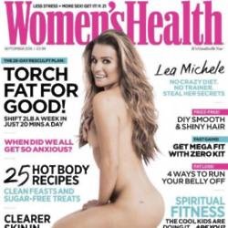 Lea Michele Women's Health magazine cover (c) Twitter