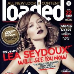 Lea Seydoux on Loaded magazine cover