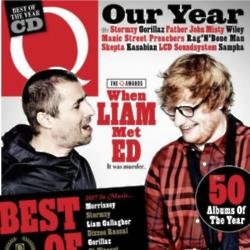 Liam Gallagher and Ed Sheeran in Q
