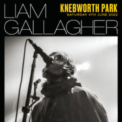 Liam Gallagher Knebworth poster