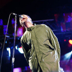 Liam Gallagher with Oasis in 2009