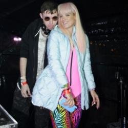Lily Allen and Hudson Mohawke at Bestival
