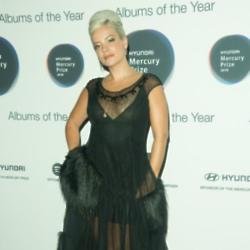 Lily Allen at the 2018 Mercury Music Prize