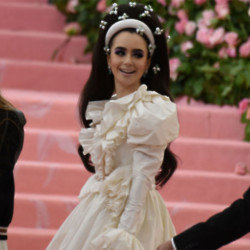 Lily Collins spills all about her wedding hair