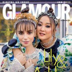 Lily Collins and Ashley Park cover Glamour UK