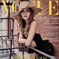 Lily-Rose Depp in Vogue Australia