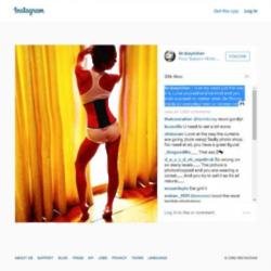 Lindsay Lohan's Instagram post