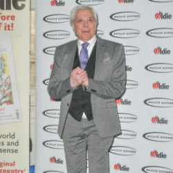 Lionel Blair at the Oldie Awards in 2019
