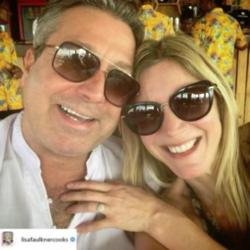 Lisa Faulkner and John Torode engaged (c) Instagram/Lisa Faulkner