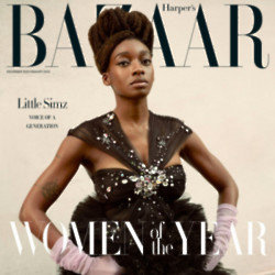 Little Simz covers Harper's Bazaar (C) Harper’s Bazaar UK/ Camilla Åkrans