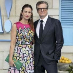 Livia Firth and Colin Firth 