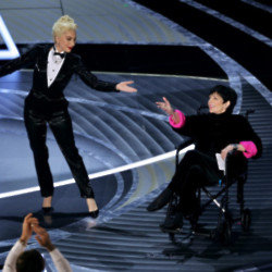 Liza Minnelli and Lady Gaga at the Oscars