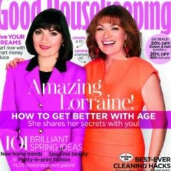 Lorraine Kelly on the cover of Good Housekeeping (c) Nicky Johnston / GH