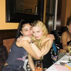 Lourdes  and Madonna (Instagram)