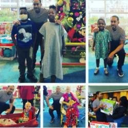 Ludacris visits sick kids (c) Instagram