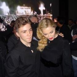 Rocco Ritchie and Madonna 
