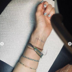 Madonna's tattoo (c) Instagram