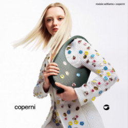 Maisie Williams and Coperni's apple leather bags