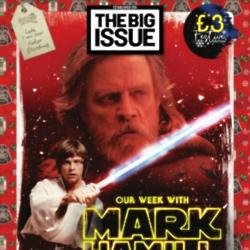Mark Hamill's The Big Issue cover