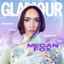 Megan Fox on the cover of GLAMOUR (c) Jora Frantzis